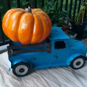 Pick up truck metal.